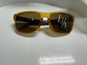 Bnus b.n.u.s spring square sunglasses polarized Italy Commander brown glass